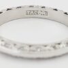 Tacori Crescent Silhouette Eternity Platinum 0.24 ct Round Diamond Wedding Band
