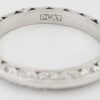 Tacori Crescent Silhouette Eternity Platinum 0.24 ct Round Diamond Wedding Band