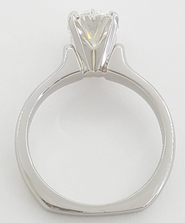 Scottkay Oval Diamond Solitaire Engagement Ring 1.50 ct Ideal + Cut RtL $16,000
