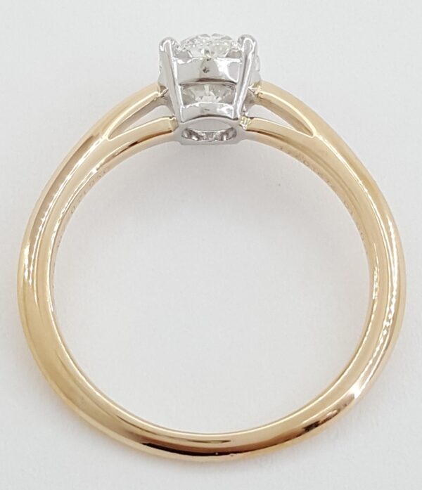 Tiffany & Co Oval Diamond Solitaire Engagement Ring 1 ct Rose Gold Plat Rtl $15K