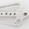 Diamond Cross 14k White Gold 1.3" 0.5 ct 17" Long Retail $1,995