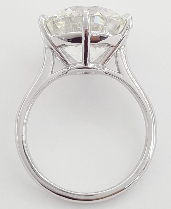 Round Brilliant Cut Diamond Solitaire Engagement Ring 9.49 ct Platinum Rtl $850K