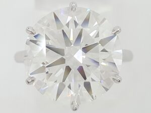 Round Brilliant Cut Diamond Solitaire Engagement Ring 9.49 ct Platinum Rtl $850K