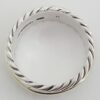 David Yurman Cable Classic 14k Yellow Gold 925 Sterling Silver Ring 9.2mm