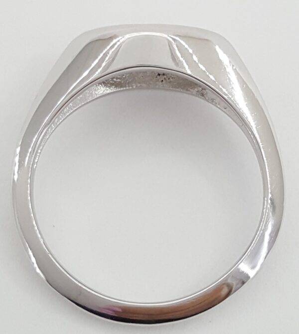 Marquise Diamond Sideway Solitaire Ring 0.63 ct Evil Eye Platinum Retail $3,995