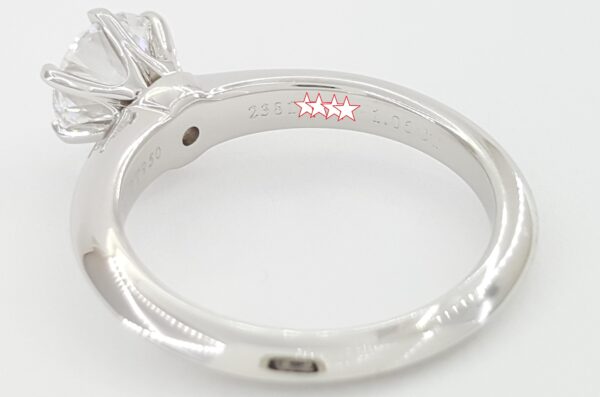 Tiffany & Co Round Diamond Solitaire Engagement Ring 1.06 ct Platinum Rt $24K