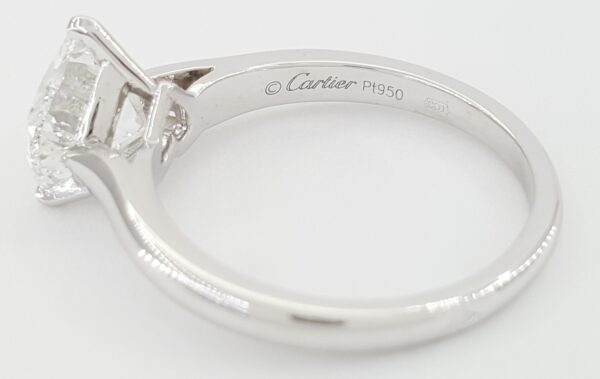 Cartier Solitaire 1895 Heart Diamond Engagement Ring 2.09 ct Platinum Rtl $70K