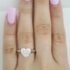 Cartier Solitaire 1895 Heart Diamond Engagement Ring 2.09 ct Platinum Rtl $70K
