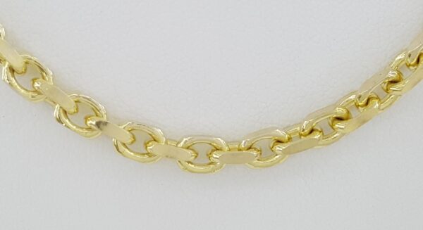 14K Yellow Gold Anchor Link Chain Necklace 28" 51.3 Grams 4.5 mm