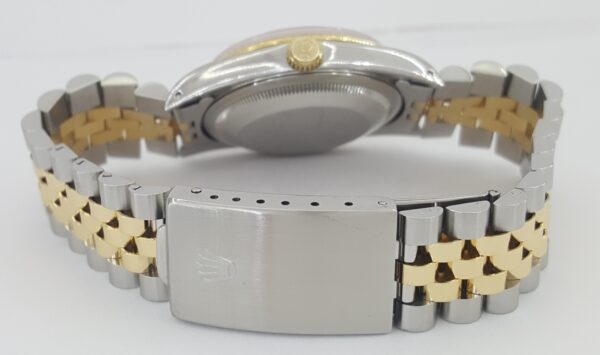 Rolex DateJust 16233 36 mm SS & Yellow Gold Jubilee Dial 8.4" 1988