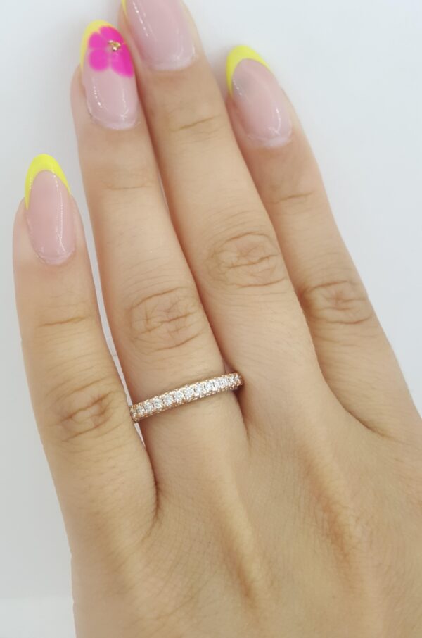 Verragio Couture Diamonds Wedding Band 14k Rose & White Gold 0.4 ct Retail $4.4K