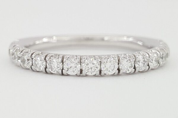 Cartier Etincelle Diamond Pave Wedding Band 0.51 ct Platinum Sz 56 Rtl 6,550