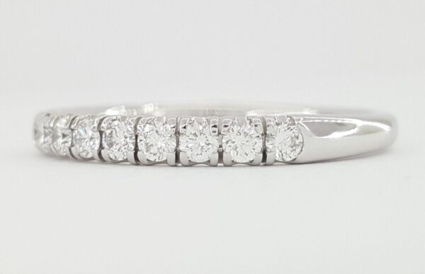Cartier Etincelle Diamond Pave Wedding Band 0.51 ct Platinum Sz 56 Rtl 6,550