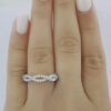 Ritani 21318 Masterwork Twist 0.37 ct 14K White Gold Round Diamond Ring Rt $2220