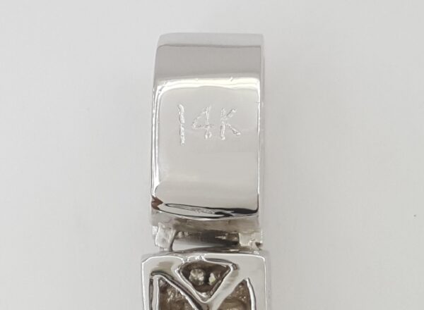 Round Diamond Cross Pendant 14k White Gold 3 ct 2.82" 29.6 Grams Rtl $8,500