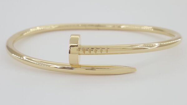 Cartier Juste Un Clou 18K Yellow Gold Bracelet SIZE 20 Retail $8,000