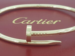 Cartier Juste Un Clou 18K Yellow Gold Bracelet SIZE 20 Retail $8,000