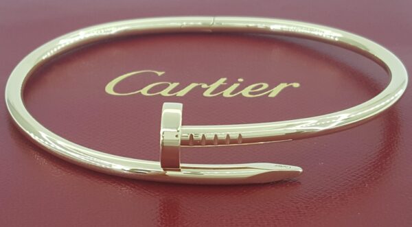 Cartier Juste Un Clou 18K Yellow Gold Bracelet SIZE 20 Retail $8,000