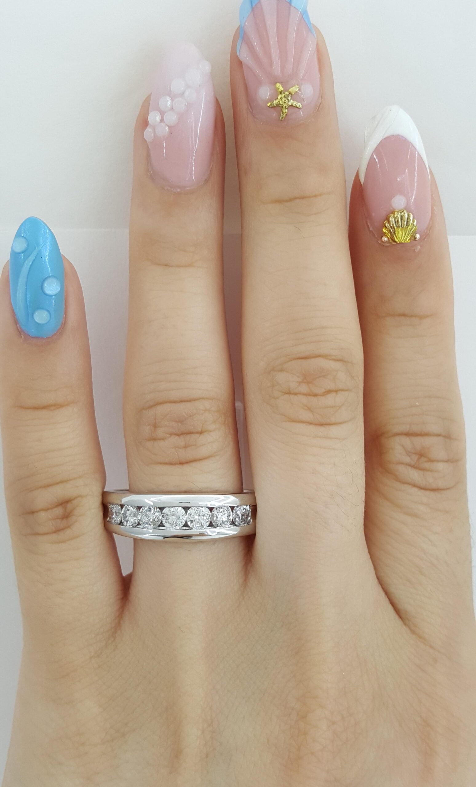 Channel Set Round Diamond Gents Platinum Wedding Band 1 ct 6.5mm Retail $2,999