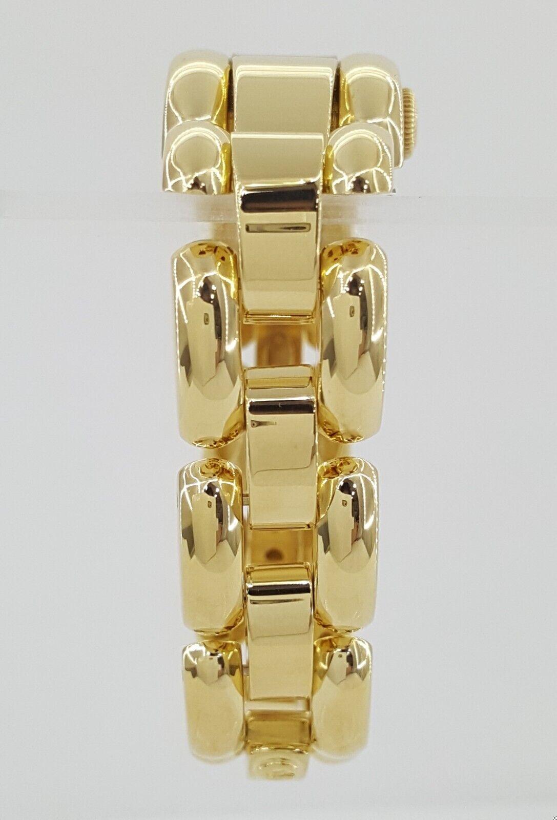 Chopard La Strada 18K Yellow Gold Quartz Watch 96.5 Grams 7" Ref 41/7396