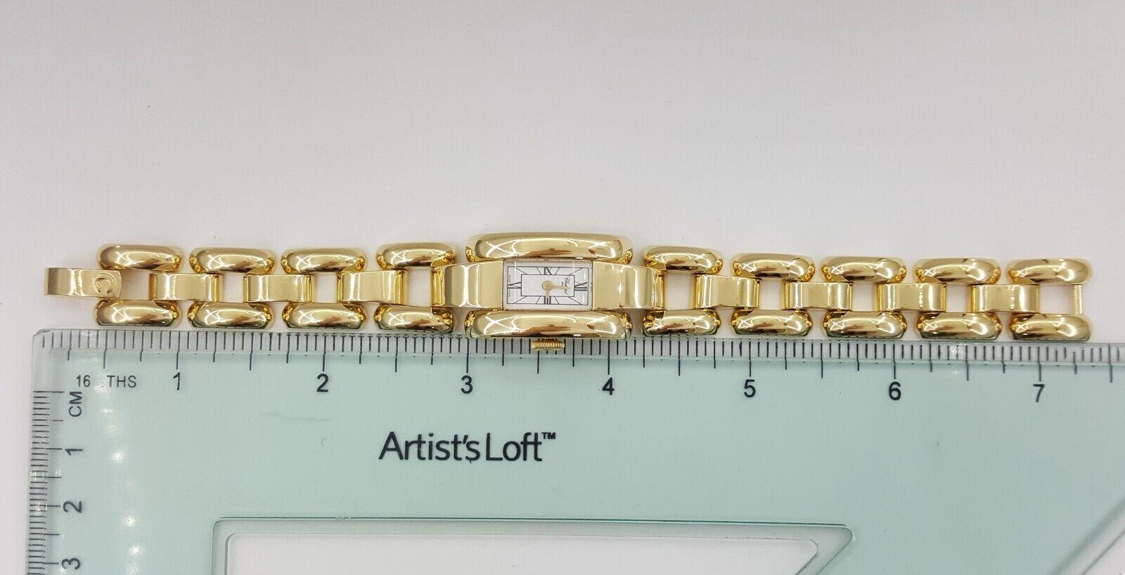 Chopard La Strada 18K Yellow Gold Quartz Watch 96.5 Grams 7" Ref 41/7396
