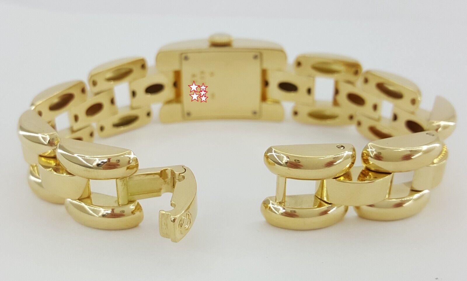 Chopard La Strada 18K Yellow Gold Quartz Watch 96.5 Grams 7" Ref 41/7396