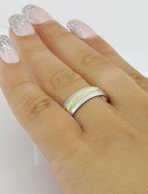 Platinum & 18K Yellow Gold Comfort Fit Men's Wedding Anniversary Band 5.8 mm