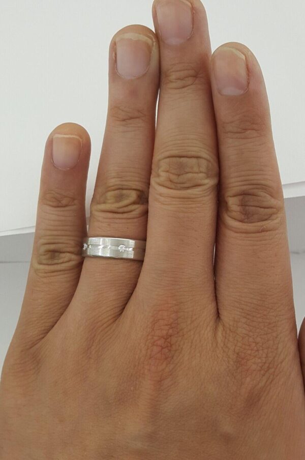 Verragio 0.25 ct Men's Platinum Diamond Wedding Band Ring 6mm 12.5 Grams Size 10