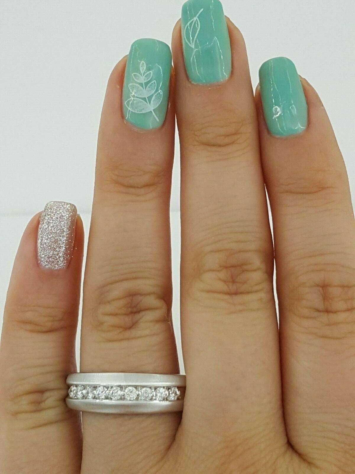 0.30 ct 14K White Gold Round Cut Diamond Channel Set Wedding Band Ring 6.3mm