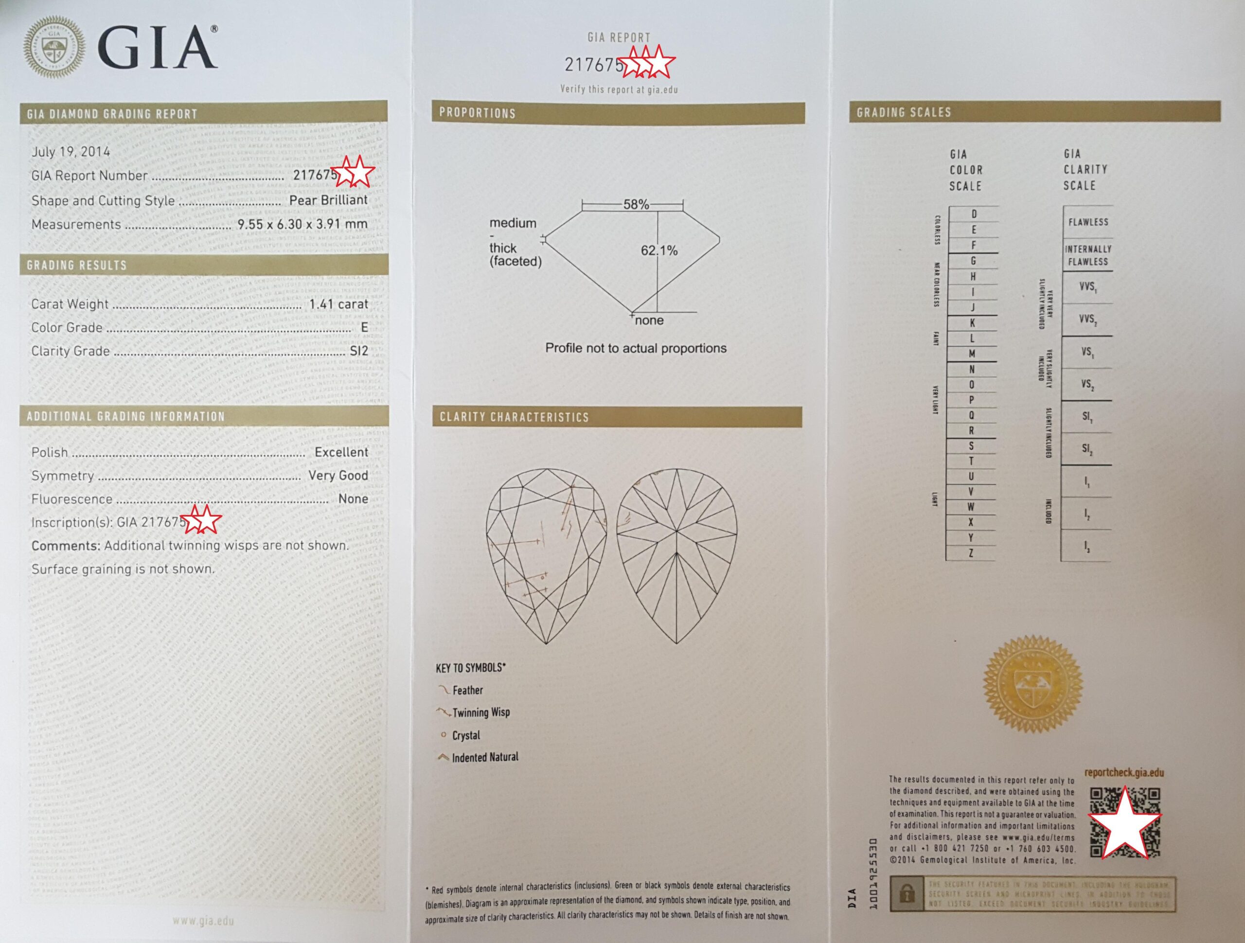 Pear Diamond Hidden Halo Engagement Ring Platinum 2.13 ct Rtl $14,500