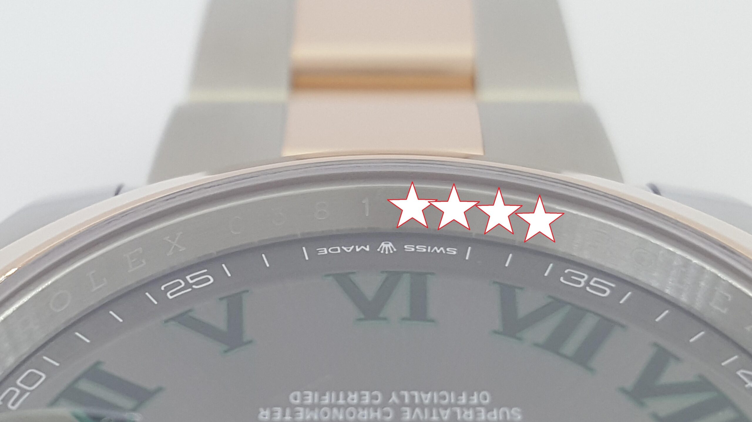 Rolex DateJust II 126301 41 mm Wimbledon Dial Oyster SS 18K Everose Gold