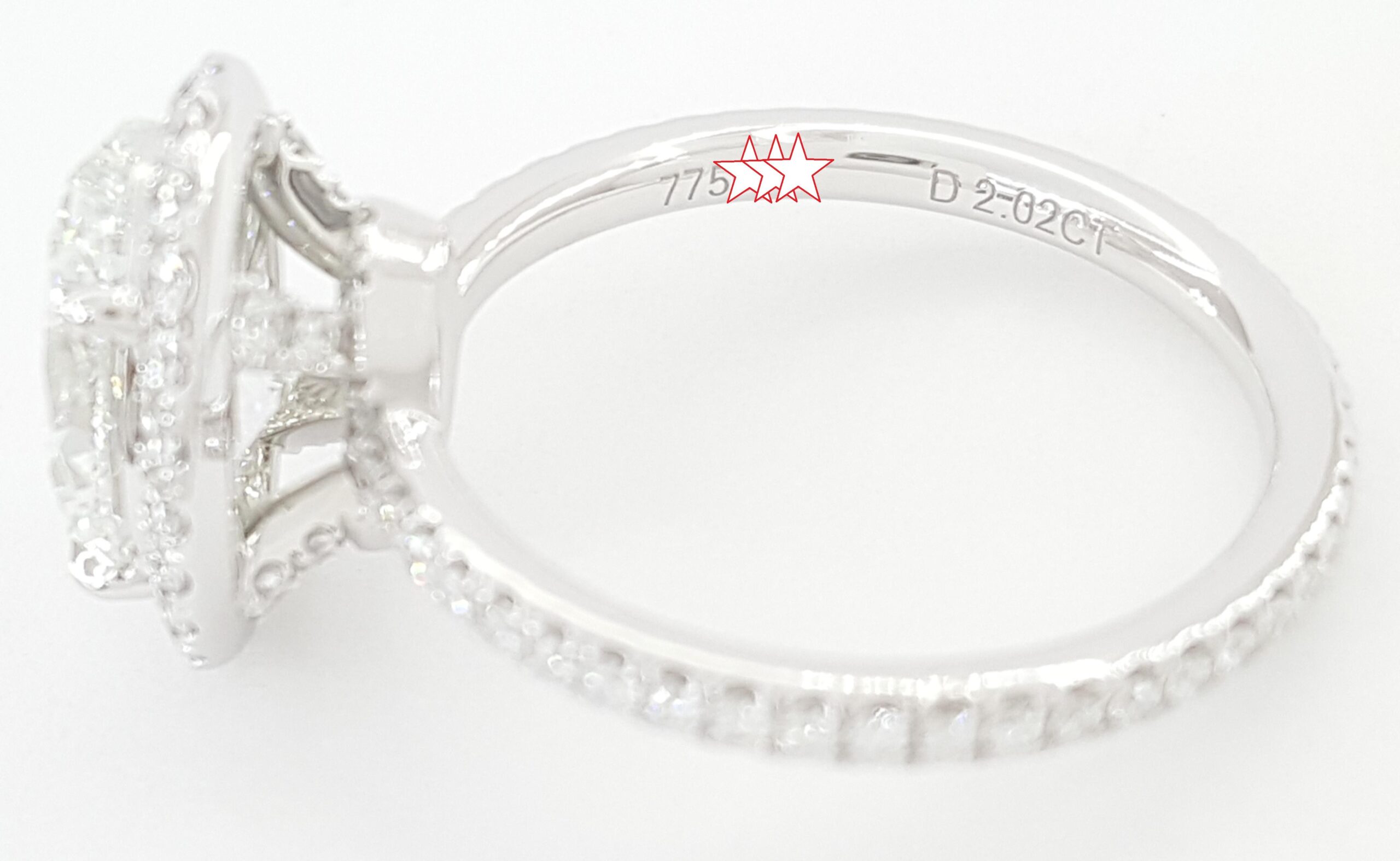 Harry Winston The One Oval Diamond Engagement Ring 2.72 ct Retail $75k