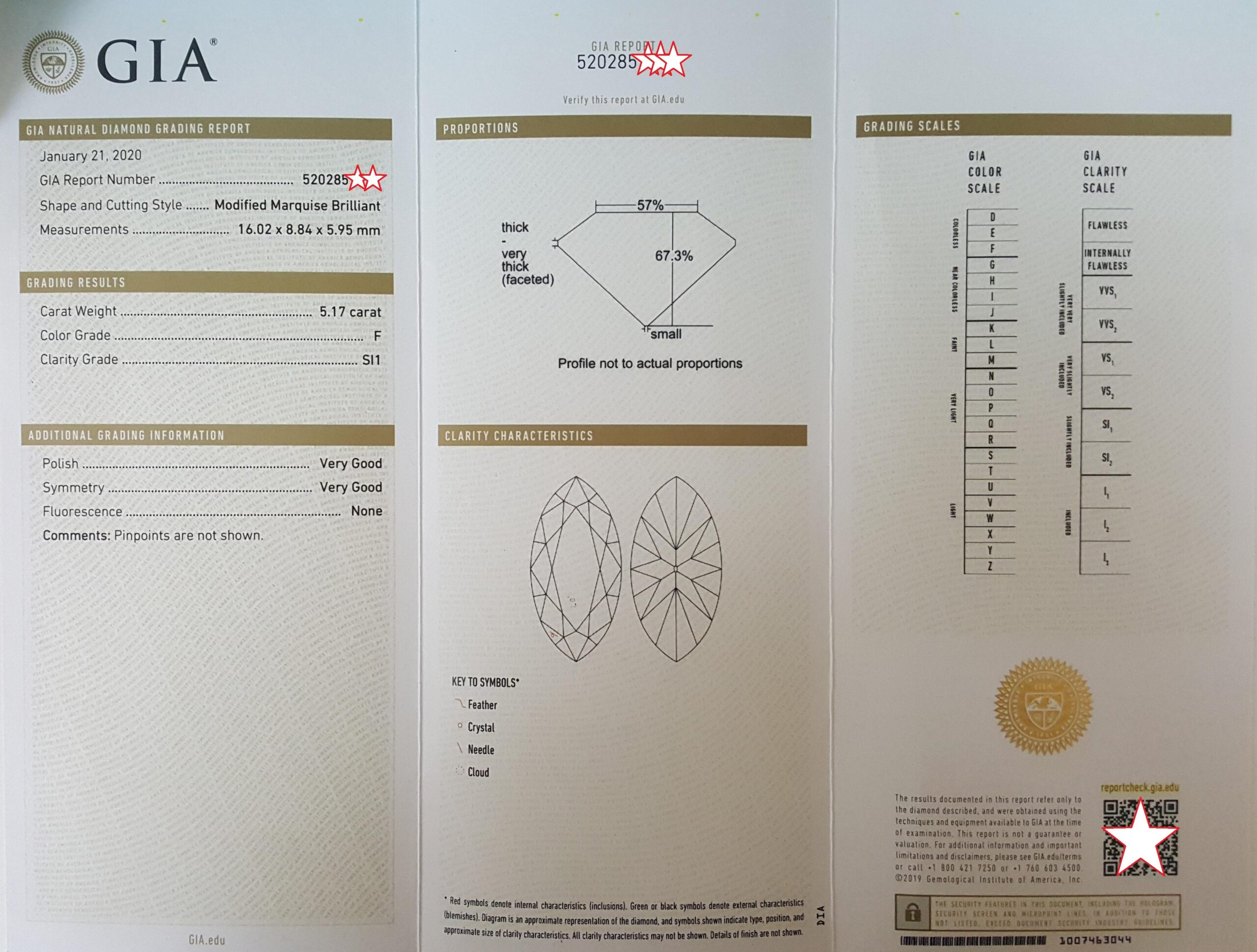 Vintage Harry Winston Classic Marquise Cut Diamond Engagement Ring 5.72 ct