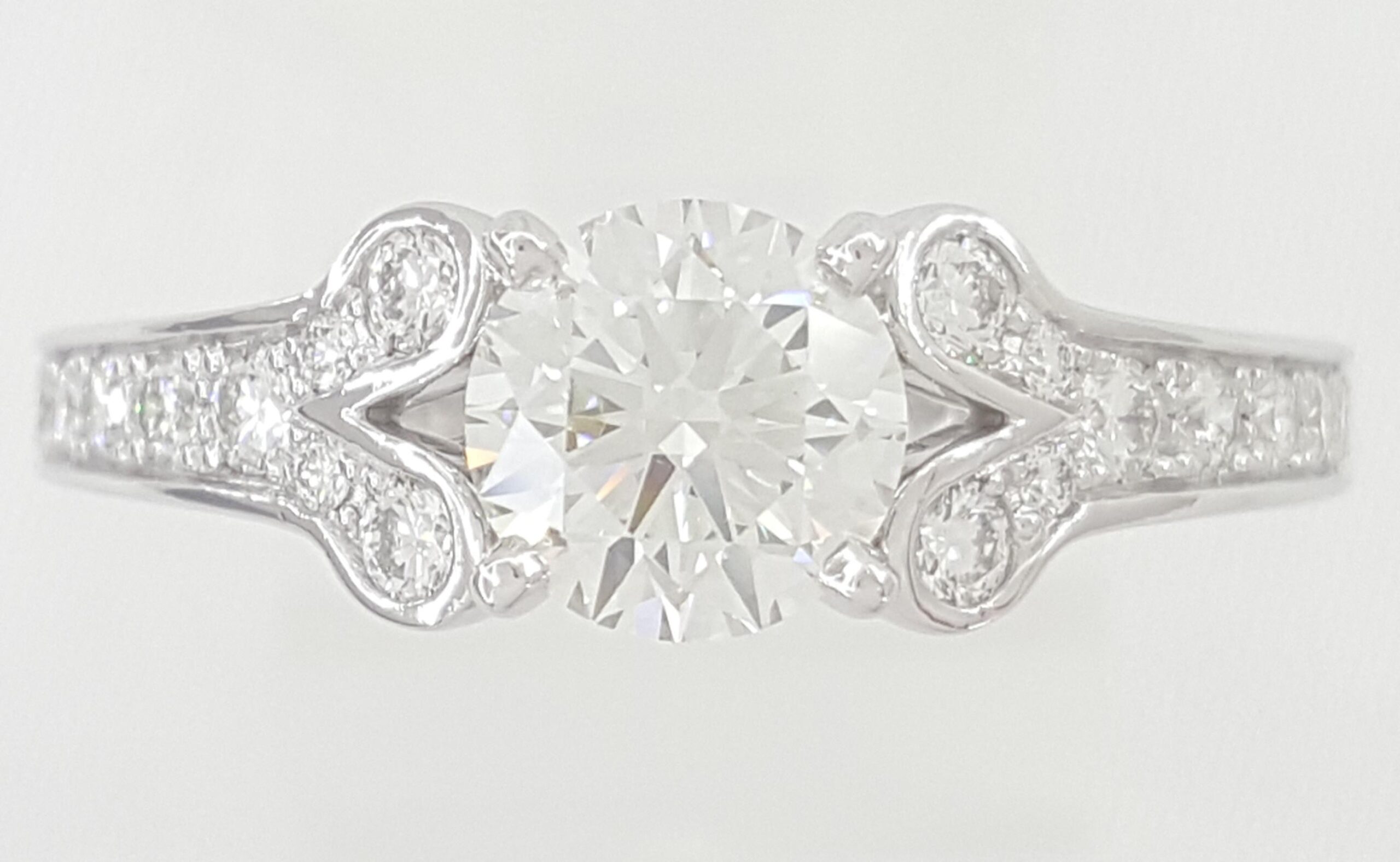 Cartier Ballerine Round Diamond Engagement Ring 1.5 ct Platinum Retail $20,500