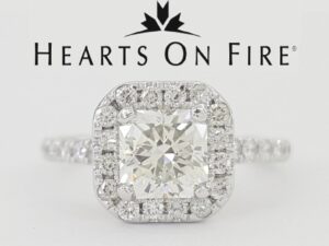 HOF Hearts on Fire Dream Cut Diamond Engagement Ring 1.48 ct Platinum Rtl $14.1K