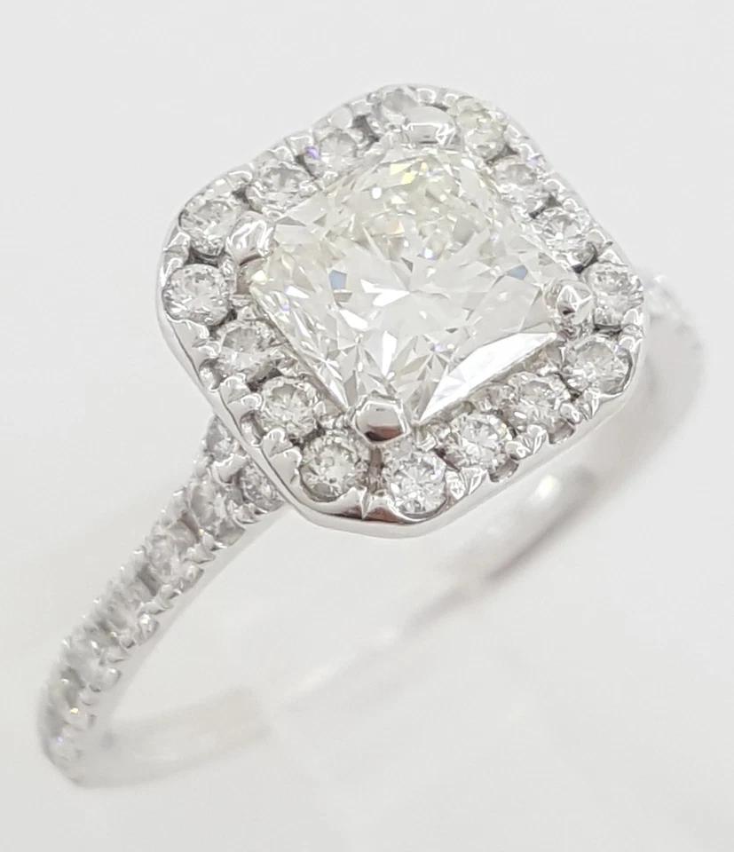 HOF Hearts on Fire Dream Cut Diamond Engagement Ring 1.48 ct Platinum Rtl $14.1K