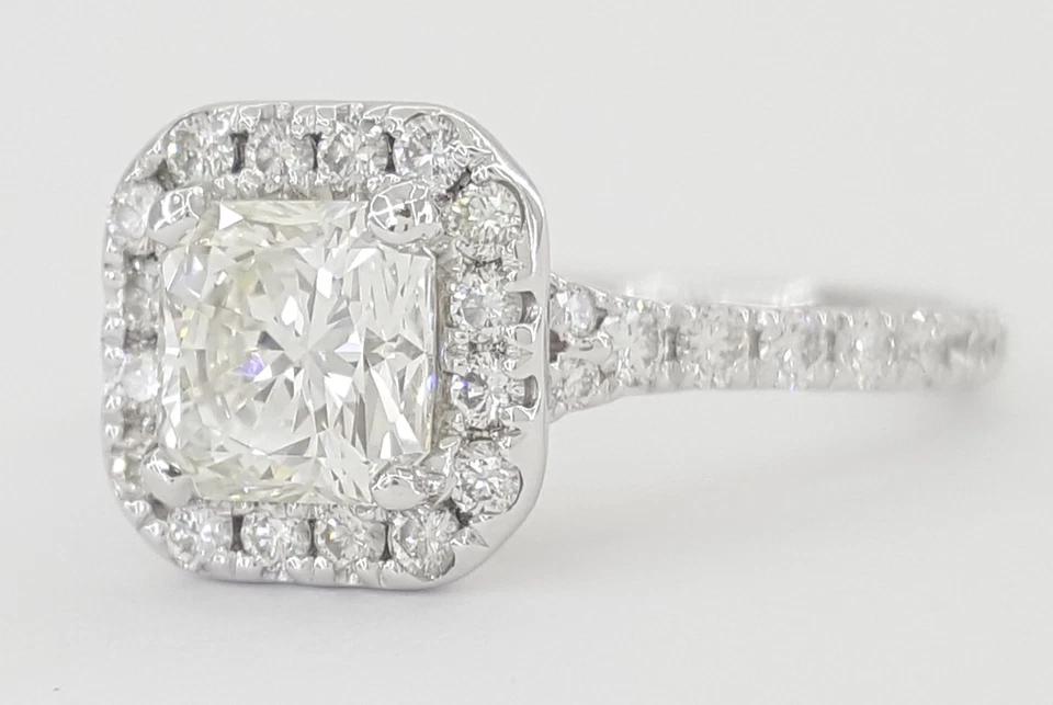 HOF Hearts on Fire Dream Cut Diamond Engagement Ring 1.48 ct Platinum Rtl $14.1K