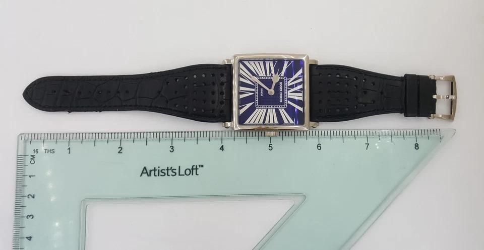 Roger Dubuis Golden Square G40140 Automatic Watch 18k White Gold Skeleton Back