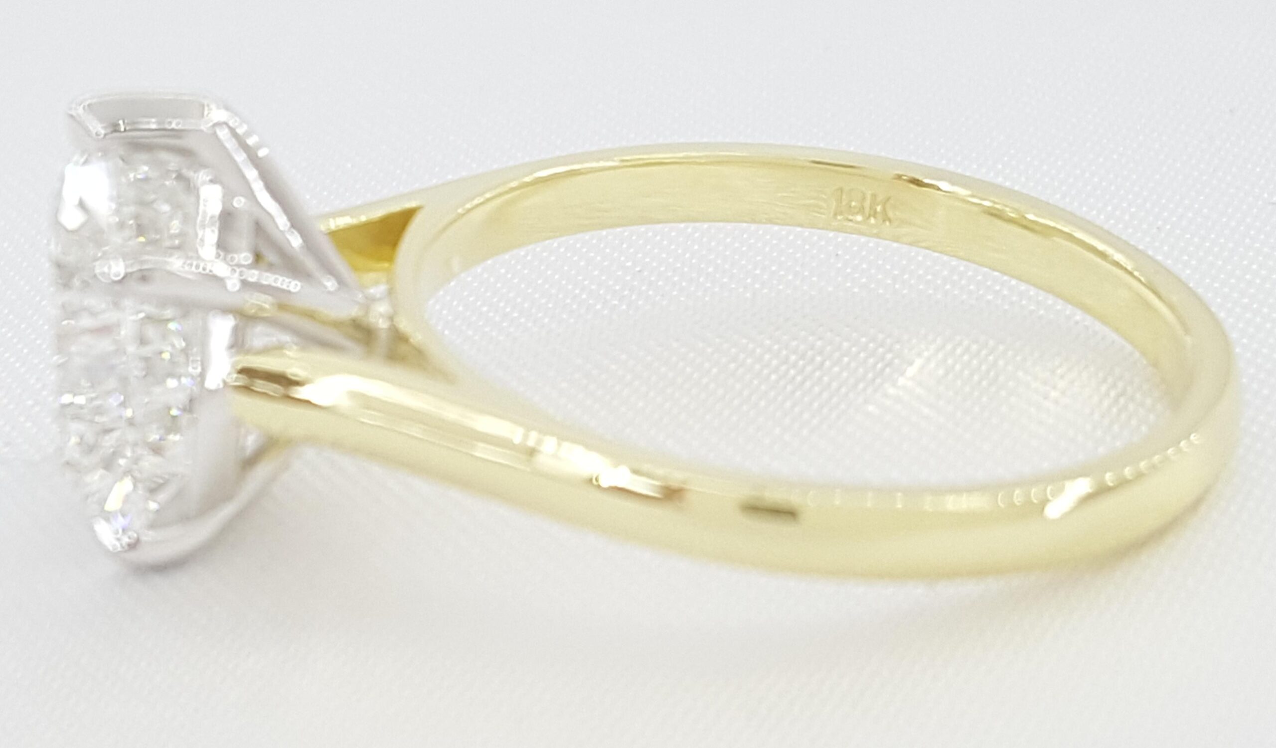 Heart Diamond Solitaire Engagement Ring 3.12 ct 18k Gold & Platinum Retail $75K