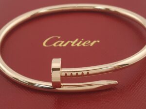 Cartier Juste Un Clou 18K Rose Gold Bracelet SIZE 18 w/ Papers Retail $8,700
