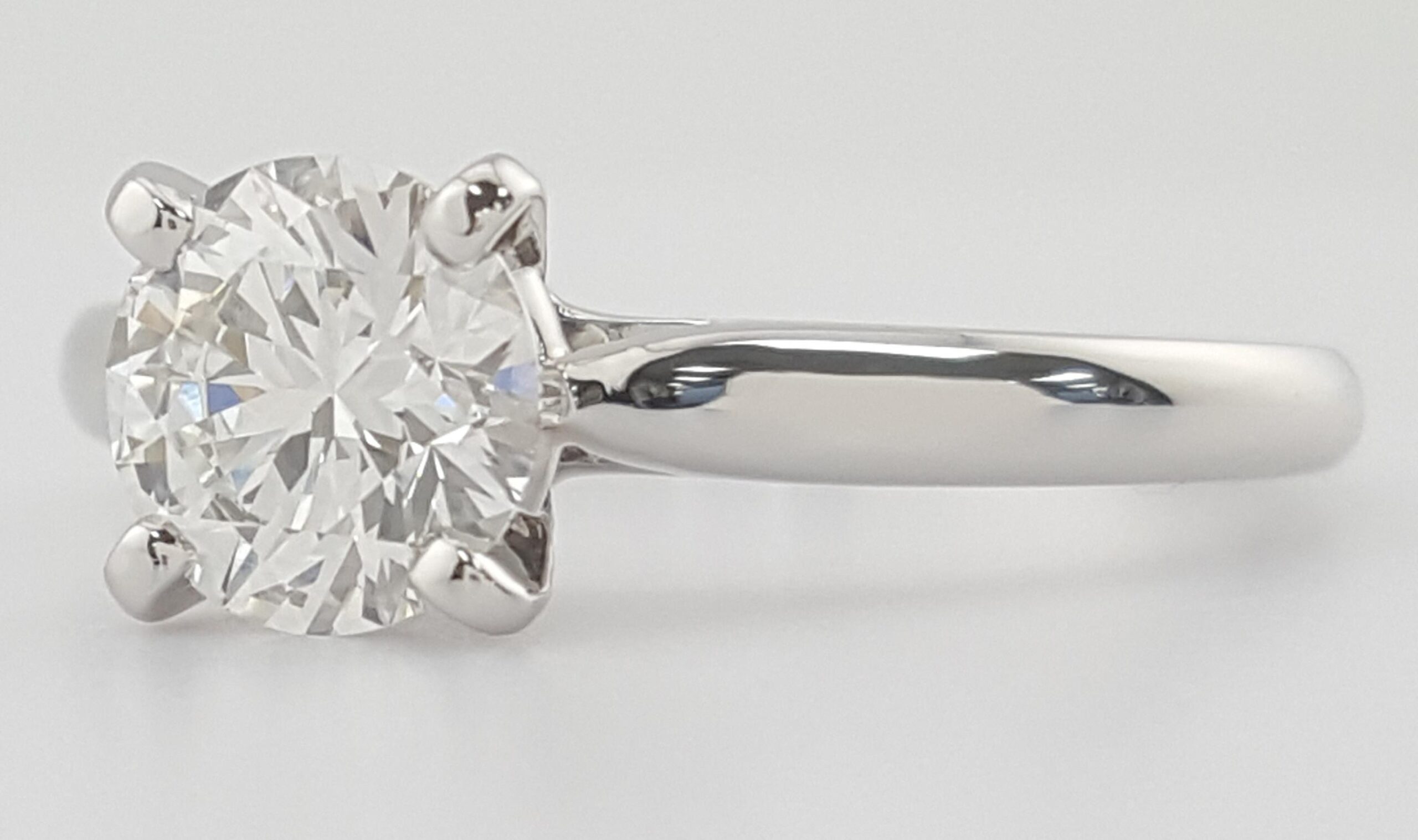 Cartier Solitaire 1895 Round Diamond Engagement Ring 1.13 ct Platinum Rtl $20K