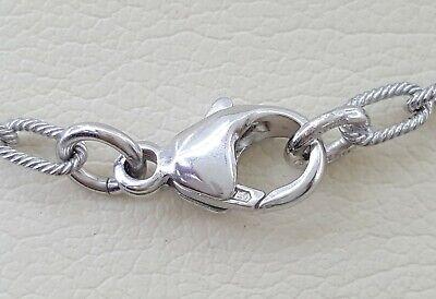 Briolette Shaped Rubellite & Diamond Chandelier Necklace 18k White Gold Rtl 2500