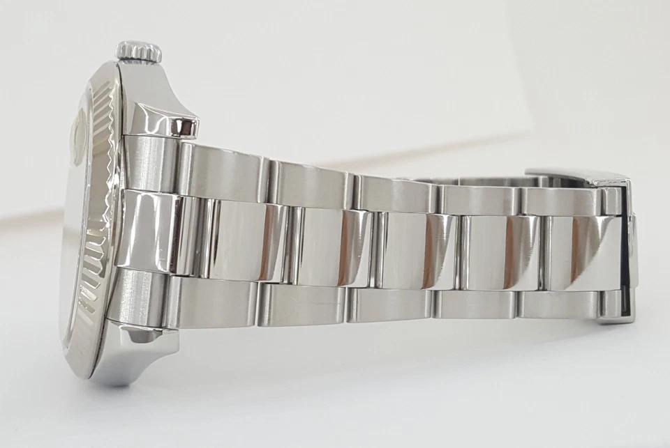 Rolex DateJust II 116334 41 mm Oyster SS & 18K White Gold W/ Box & Card