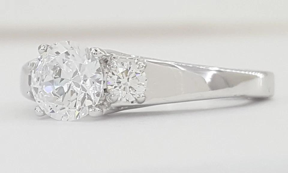 Tacori Neotare Three-Stone Round Semi-Mount 0.33 ct Engagement Ring $6,790