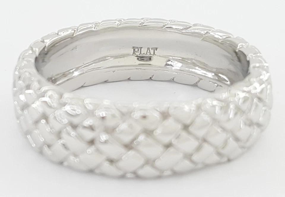 Scott Kay Men's Platinum Wedding Band Ring 7.5 mm 23.7 grams Size 12