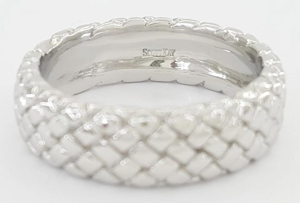 Scott Kay Men's Platinum Wedding Band Ring 7.5 mm 23.7 grams Size 12