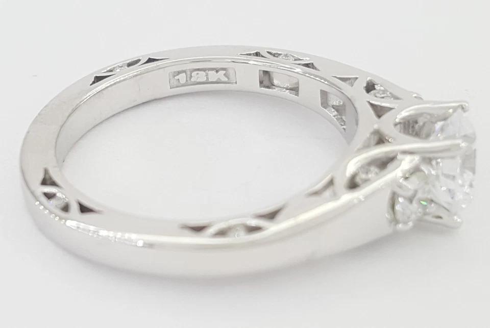 Tacori Neotare Three-Stone Round Semi-Mount 0.33 ct Engagement Ring $6,790