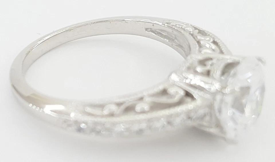 Tacori Platinum Semi-Mount Diamond Solitaire Engagement Ring 0.25 ct Rtl $4,870