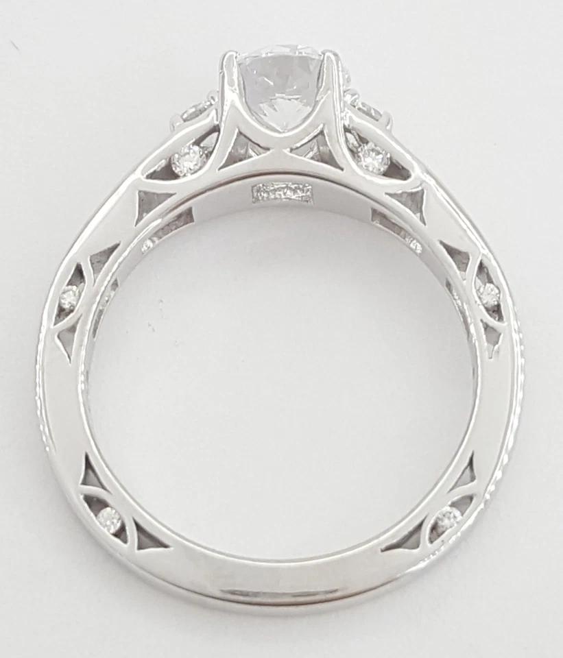 Tacori Neotare Three-Stone Round Semi-Mount 0.33 ct Engagement Ring $6,790