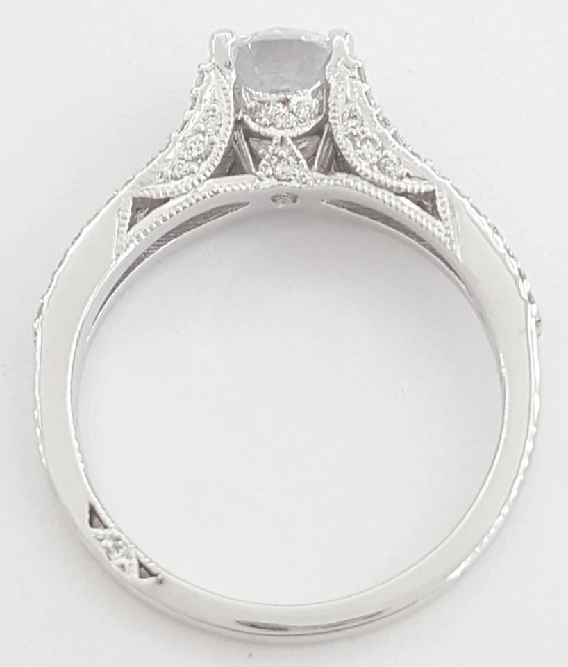 Tacori Semi-Mount Diamond 3 Row Engagement Ring 0.35 ct 18k Rtl $3,500